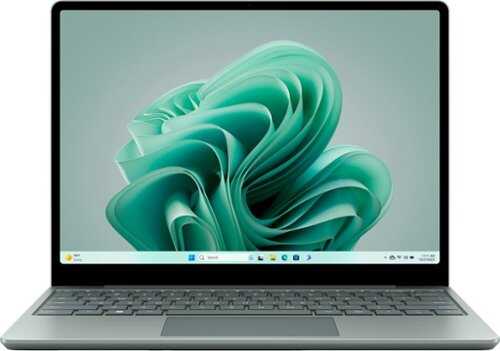 Rent To Own - Microsoft - Surface Laptop Go 3 12.4" Touch-Screen - Intel Core i5 with 8GB Memory - 256GB SSD (Latest Model) - Sage