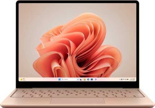 Rent To Own - Microsoft - Surface Laptop Go 3 12.4" Touch-Screen - Intel Core i5 with 8GB Memory - 256GB SSD (Latest Model) - Sandstone