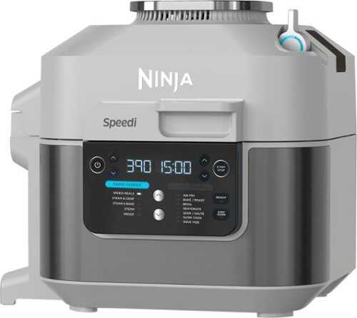 Rent to own Ninja - Speedi Rapid Cooker & Air Fryer, 6-QT Capacity, 14-in-1 Functionality, 15-Minute Meals All In One Pot - Sea Salt Grey