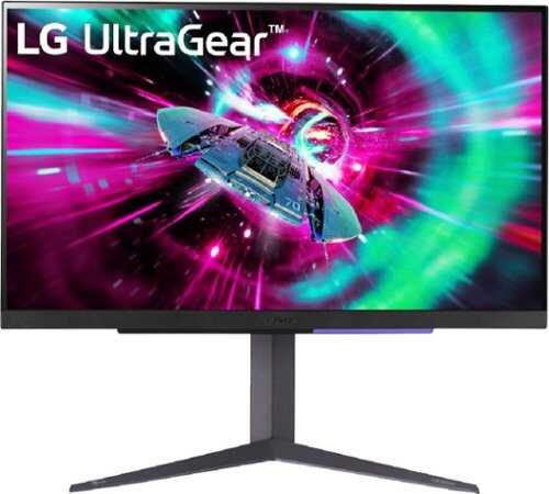 Rent to own LG - UltraGear 27" IPS UHD FreeSync and G-SYNC Compatible Monitor with HDR (Display Port, HDMI) - Black