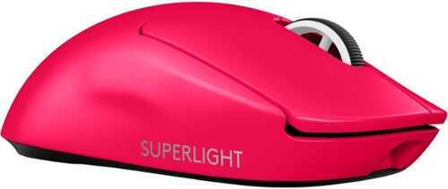 Rent to own Logitech G PRO X SUPERLIGHT 2 LIGHTSPEED Lightweight Wireless Optical Gaming Mouse with HERO 32K DPI Sensor - Magenta