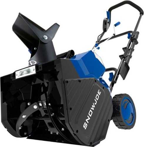 Rent to own Snow Joe - 24V Electric Snow Blower and Bundle (2x4.0 Ah Batteries and 1 Charger) - Black