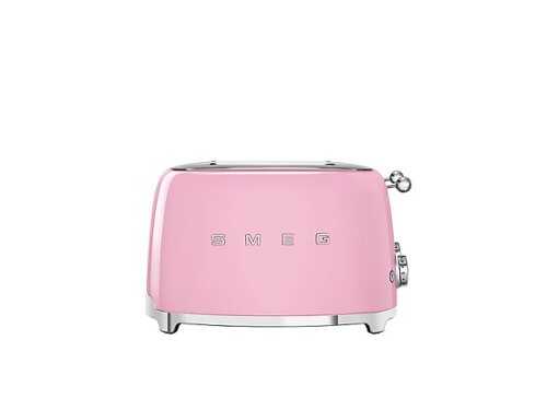 Rent To Own - SMEG - TSF03 4x4 Wide Slot Toaster - Pink