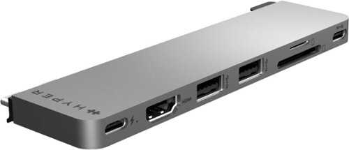 Rent to own Hyper - HyperDrive Next​ DUO PRO 8-Port USB-C Hub - USB-C Docking Station for Apple Macbook Pro and Air
