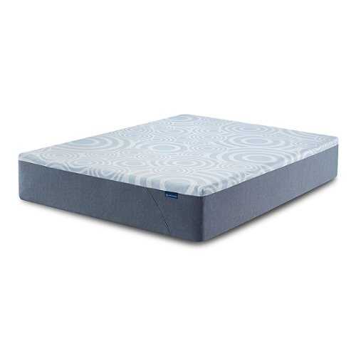Rent to own Serta - Perfect Sleeper Splendid Slumber 12" Medium Memory Foam Mattress - Dark Blue