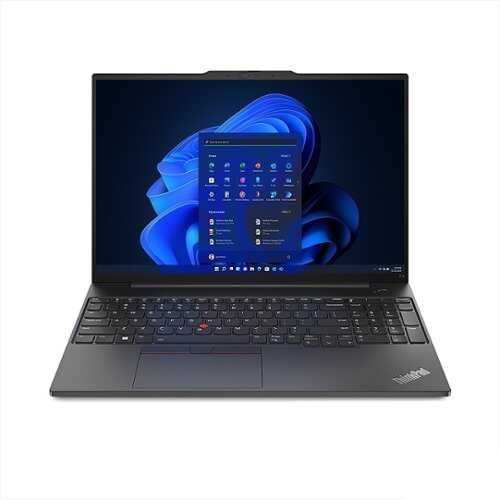 Rent To Own - Lenovo - ThinkPad E16 Gen 1 16" Laptop - i7-1355U with 16GB Memory - 512GB SSD - Black