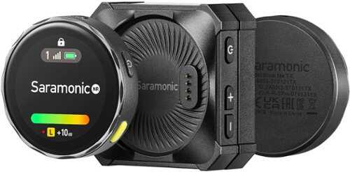 Rent to own Saramonic - Blink Me 2-Person Smart Wireless Mic System w/ Touchscreen, Customizable Transmitters & Recording