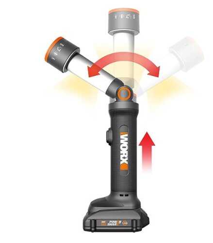 Rent to own WORX - 20V Power Share Multi-Function LED Flashlight Battery & Charger Included