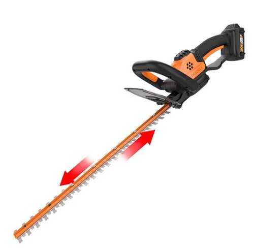 Rent to own WORX - 20V Power Share Cordless 22" Hedge Trimmer - Black