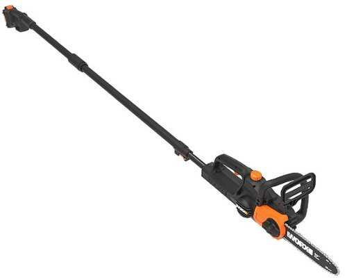 Rent to own WORX - WG323 20V 10" Cordless Pole Chainsaw with Auto-Tension (1 x 2.0 Ah Battery and 1 x Charger) - Black