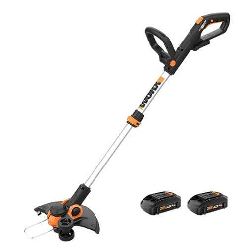 Rent to own WORX - WG163.1 GT 3.0 20V 12-Inch Cutting Diameter Cordless Grass Trimmer (2 x 2.0 Ah Batteries & 1 x Charger) - Orange