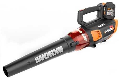 Rent to own WORX - WG584 40V 430 CFM Cordless Handheld Blower (2 x 2.0 Ah Batteries and 1 x Charger) - Black
