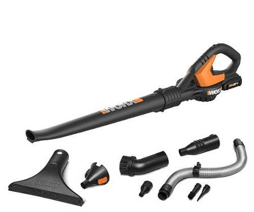 Rent to own WORX - WG545.1 20V AIR 120 MPH Cordless Handheld Blower (1 x 2.0 Ah Battery and 1 x Charger) - Black