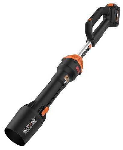 Rent to own WORX - WG543 20V 125MPH 410CFM Cordless Handheld Blower (1 x 4.0 Ah Battery and 1 x Charger) - Black