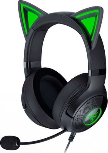 Rent to own Razer Kraken Kitty V2 Wired Gaming Headset with Chroma RGB Lighting - Black