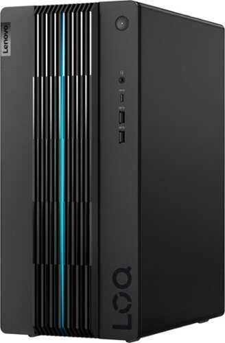 Rent To Own - Lenovo - LOQ Tower Gaming Desktop - Intel Core i5-13400F - 16GB Memory - NVIDIA GeForce RTX 3050 8GB LHR - 512GB SSD - Ravel Black