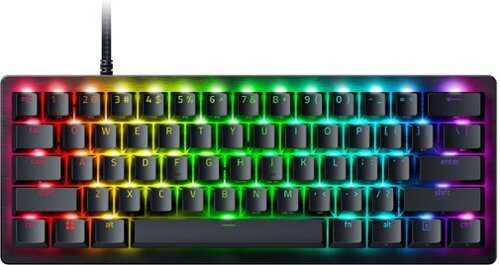 Rent to own Razer - Huntsman V3 Pro Mini 60% Wired Analog Optical Esports Keyboard with Rapid Trigger and Adjustable Actuation - Black