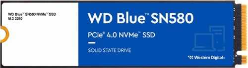 Rent to own WD - Blue SN580 1TB Internal SSD PCIe Gen 4 x4 NVMe