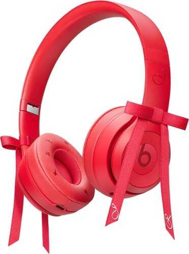 Rent to own Beats - Solo 4 JENNIE Special Edition - Wireless On-Ear Headphones - Ruby Red
