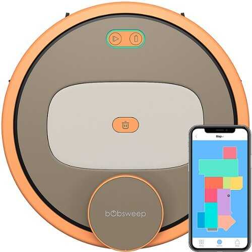 Rent to own bObsweep - PetHair Appetite Wi-Fi Connected Robot Vacuum and Mop - Thai Tea