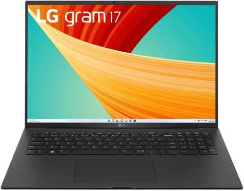 Rent To Own - LG - gram 17” Laptop - Intel Evo Platform 13th Gen Intel Core i7 with 16GB RAM - 1TB NVMe SSD - Black