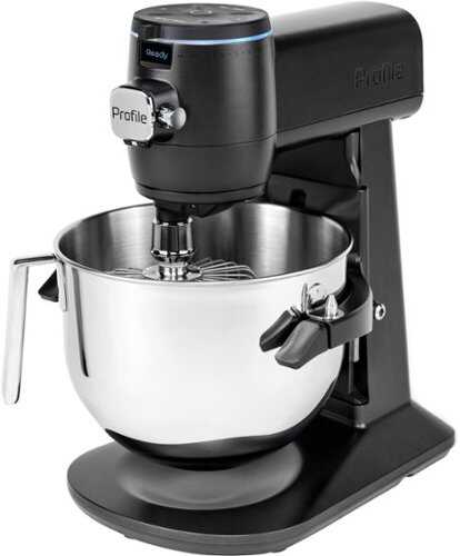 Rent To Own - GE Profile - 7 Quart Bowl- Smart Stand Mixer with Auto Sense - Carbon Black