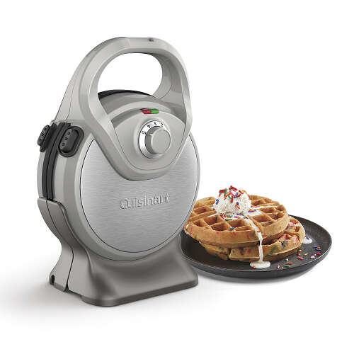 Rent to own Cuisinart - 2-in-1 Waffle Maker w Removable Plates - Stainless Steel & Multi-Colored