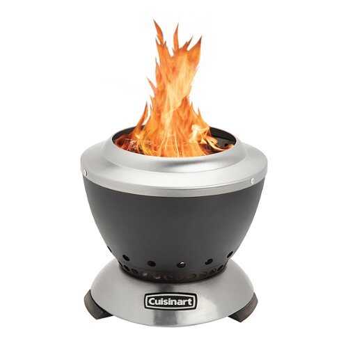 Rent to own Cuisinart - 7.5" Cleanburn Smokeless Tabletop Fire Pit - Black