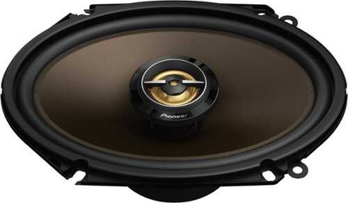 Rent to own Pioneer - 6" x 8" - 2-way Coaxial Speakers (pair) - Black