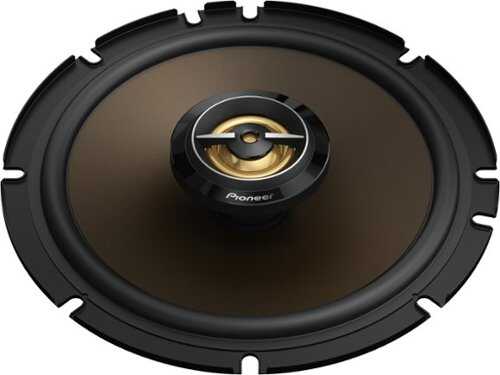 Rent to own Pioneer - 6-1/2"   2-way Coaxial Speakers (pair) - Black