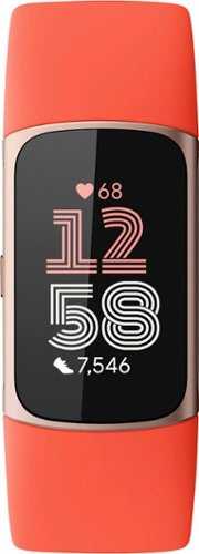 Rent to own Fitbit - Charge 6 Advanced Fitness & Health Tracker - Coral