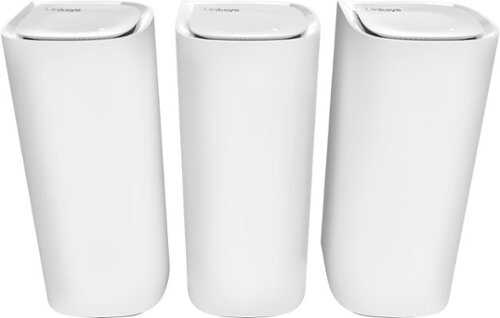 Rent to own Linksys - Velop Pro 7 BE11000 Tri-Band Mesh Wi-Fi 7 System - White