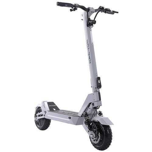 Rent to own GoTrax - GX2 Electric Scooter w/37 mi Max Operating Range & 35 mph Max Speed - Gray - Gray