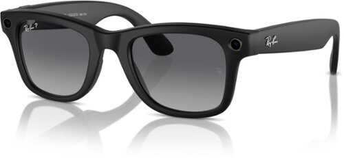 Rent to own Ray-Ban - Meta Smart Glasses - Wayfarer - Matte Black/Polarized Gradient Graphite