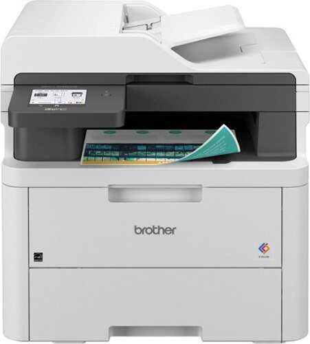 Rent to own Brother - MFC-L3720CDW Wireless Color All-in-One Digital Printer with Laser Quality & 4-Month Refresh Subscription Trial Included - White
