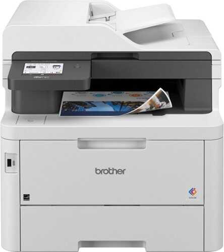 Rent to own Brother - MFC-L3780CDW Wireless Color All-in-One Digital Printer with Laser Quality & 4-Month Refresh Subscription Trial Included - White