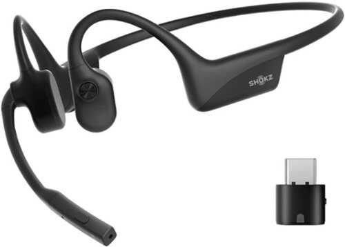 Rent to own Shokz - OpenComm 2 UC USB-C Bluetooth Bone Conduction Headset - Black