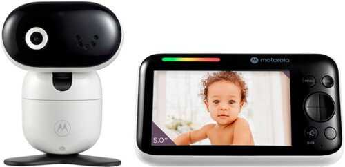 Rent To Own - Motorola - PIP1510 CONNECT 5" WiFi Video Baby Monitor - White