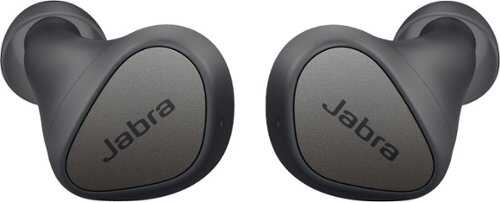 Rent to own Jabra - Elite 3 True Wireless In-Ear Headphones - Dark Gray
