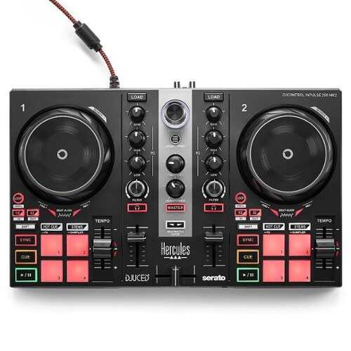 Rent to own Hercules - DJ Control Inpulse 200 MK2 DJ Mixer - Black