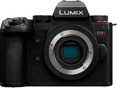 Rent To Own - Panasonic - LUMIX G9II Micro Four Thirds Camera (Body Only) - Black