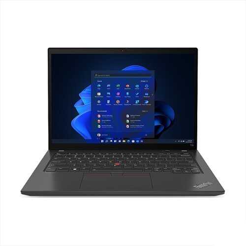 Rent To Own - Lenovo - ThinkPad T14 Gen 3 14" Touch-Screen Laptop - AMD Ryzen 5 PRO 6650U with 16GB Memory - 256GB SSD - Black