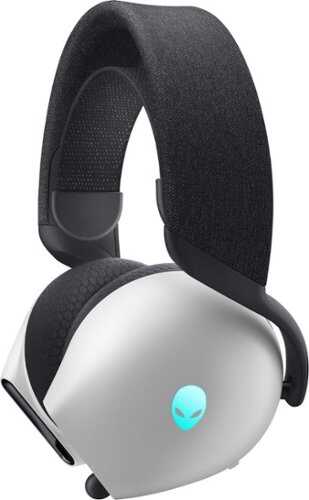 Rent to own Alienware - Dual Mode Wireless Gaming Headset - AW720H - Lunar Light