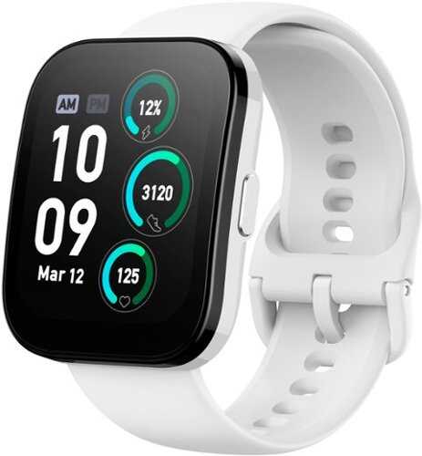 Rent to own Amazfit - Bip 5 Smartwatch 49mm Polycarbonate Plastic - Cream