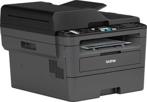 Rent to own Brother - MFC-L2717DW Wireless Black-and-White All-in-One Refresh Subscription Eligible Laser Printer - Black
