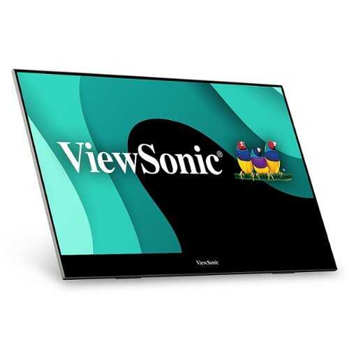 Rent to own ViewSonic - VX1655-4K 15.6" OLED UHD Portable Monitor (USB-C, Mini HDMI) - Black