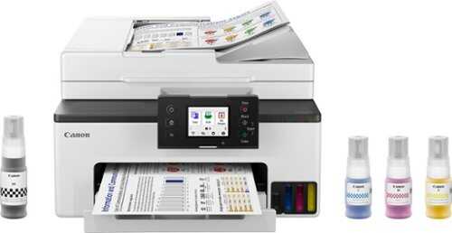 Rent to own Canon - MAXIFY GX2020 MegaTank Wireless All-In-One SuperTank Inkjet Printer - White