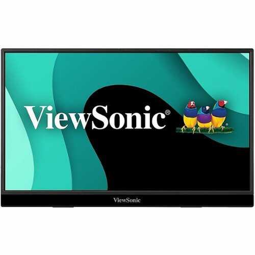 Rent to own ViewSonic - VX1655-4K 15.6" IPS LED UHD Portable Monitor (USB-C, Mini HDMI) - Black