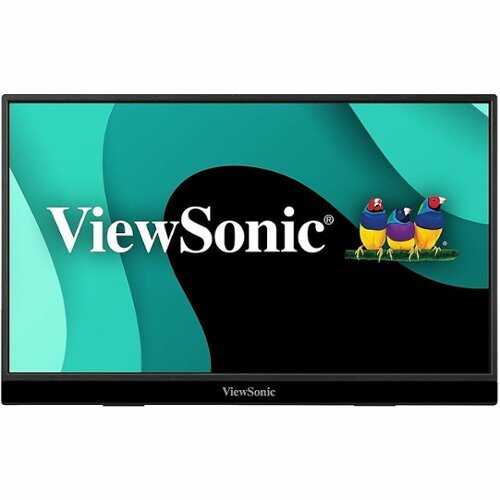 Rent to own ViewSonic - VX1655 - 15.6" 1080p Portable Monitor with 60W USB C and mini HDMI - Black