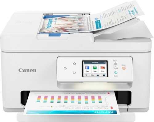 Rent to own Canon - PIXMA TR7820 Wireless All-In-One Inkjet Printer - White